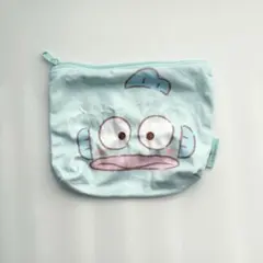 ふわふわFACE台形ポーチ サンリオ ハンギョドン