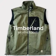 【希少】00s　ティンバーランド　Y2K　ナイロンベスト　テック系　ヴィンテージ