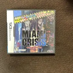 MIAMI CRISIS Nintendo DS