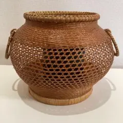 京都　竹製品専門店　いしかわ竹乃店　花入　花籠