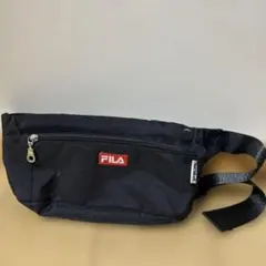 FILA ブラック ショルダーバッグ
