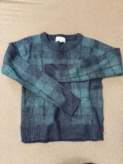 ROPÉ PICNIC チェック柄ニットセーター 38