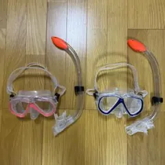 モンベル　シュノーケリングマスク 2点セット