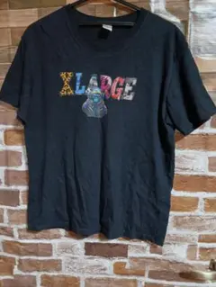 XLARGE ゴリラロゴ Tシャツ ブラックのサムネイル
