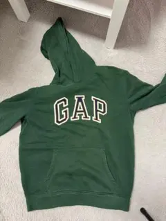 GAP グリーン フード付きスウェット