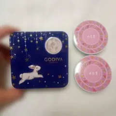 GODIVA 六花亭 空き缶 3個セット