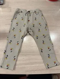 【最終値下げ】petit main ミッキーマウス柄 パンツ 100