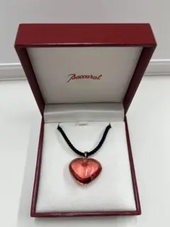美品】バカラ ネックレス メディチ 925 箱付 希少 パープル ゴールド 