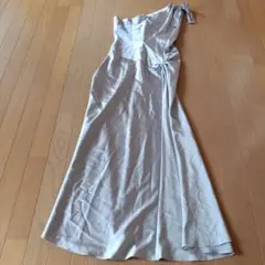 エメAIMERロングドレスMワンショルダー　ステージドレス