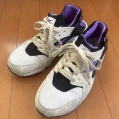 Nike スニーカー ホワイト/ブラック/パープル