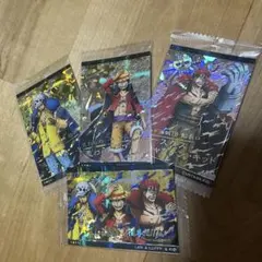 ワンピース ウエハース カード 4枚セット