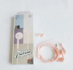 イヤホン 有線イヤホン ピンク 通話 3.5mm ゲーム　音楽 有線 可愛いのサムネイル