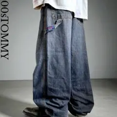 00s TOMMY JEANS ライトオンスデニムペインターパンツ W30L32
