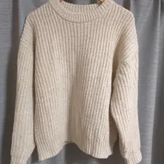 アダムエロペ ADAM ET ROPE アルパカウールニット メンズ M