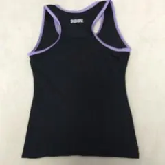 사사키 리듬 체조 탱크탑 블랙 퍼플 연습복 L 사사키