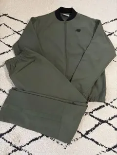 値下げ！New Balance ジャージ上下セット オリーブグリーン別売りも可