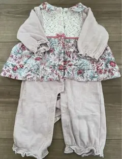 bebe 長袖ロンパース 70cm