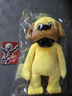 ヒューマンフォールフラット Buddy ぬいぐるみ Yellow 黄色い犬