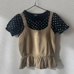ドット柄トップス 110cm
