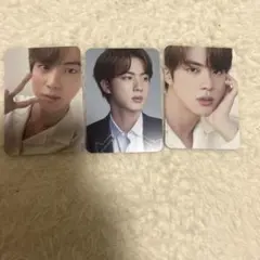 BTS Jin サイン入りタレントカード 3枚セット D'ICON