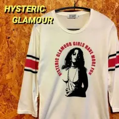 激レア！「HYSTERIC GLAMOUR」ヒスガール七分袖カットソー Sサイズ