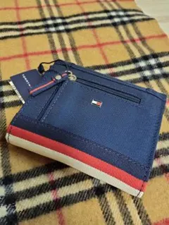 新品★タグ付きTommy Hilfiger 二つ折り財布トミーヒルフィガー
