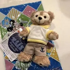 ダッフィー　ぬいぐるみバッジ