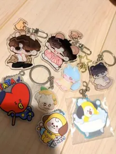 BTS テヒョン ジミン グッズ キーホルダー