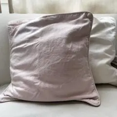 【美品】H&M HOMEピンク クッションカバー 50cm x 50cm