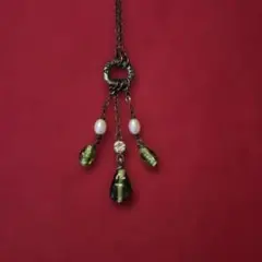 【Anne KLEIN】エレガントドロップ型ネックレスのサムネイル