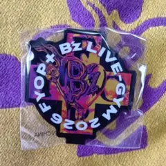 B'z LIVE FYOP+ ガチャ ロゴアクリルスタンド(黒)
