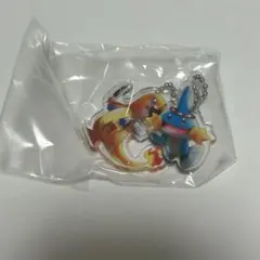 ポケモンセンター アクリルキーホルダー ミズゴロウ＆ヒトカゲ