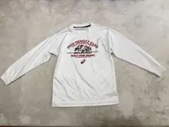 asics GELBURST 長袖 Tシャツ ホワイト M スポーツウェア
