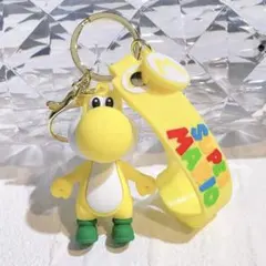 SUPER MARIO ヨッシー キーホルダー ストラップ　イエロー