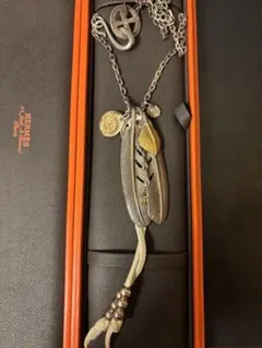 タディアンドキング TADY&KING ネックレス カスタム　フェザー 神セット 楽天市場】TADY&KING特大上金&ホイールフェザーカスタム