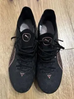 PUMA KING サッカースパイク 27cm AG対応 カンガルーレザー 美品 PUMA KING サッカースパイク 27cm AG対応 カンガルーレザー 美品