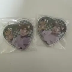 忍たま ナンジャ ハート缶バッジ 善法寺伊作