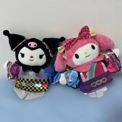 クロミ　マイメロ　ピューロランド コラボ ライブ キャラ　パペット　ぬいぐるみ