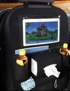 車用収納ポケット シートバックポケット 多機能 後部座席収納 カーシートバック