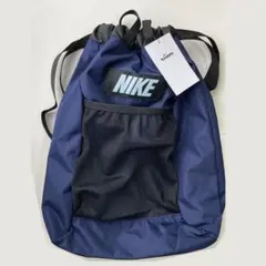 新品 NIKE ナイキ プールバッグ ネイビー ビーチバッグ 水泳 ナップサックのサムネイル
