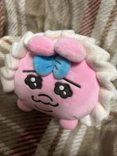 GUおぱんちゅうさぎぬいぐるみポーチ フリル付き ピンク SNSで大人気！『おぱんちゅうさぎ』からぬいぐるみポシェットが