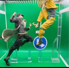 アクリル台座　ジョジョ　一番くじ　承太郎　DIO　2点セット