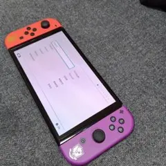 Switch Nintendo Switch 有機ELモデル スカーレット・バ…