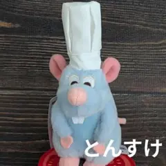 新発売】新品タグ付 レミー 肩のせ くっつきぬいぐるみ ディズニーシー