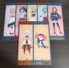 魔法少女まどか☆マギカ ナムコ限定特典 ビッグイラストカード 6種セット