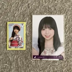 乃木坂46 長嶋凛桜 個別ランダム缶バッジ+生写真