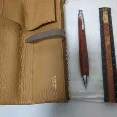 ルポセカンドペンケース＆工房楔花梨こぶ杢＆花梨紅白定規 ルポセカンドペンケース＆工房楔花梨こぶ杢＆花梨紅白定規 - メルカリ