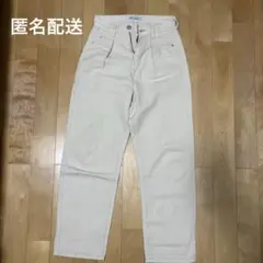 classicalelf ホワイト ストレートデニムパンツ Sのサムネイル