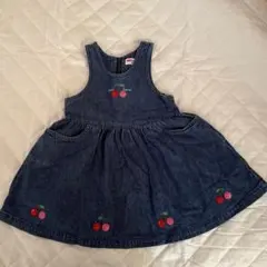 ミキハウス　デニムワンピース100