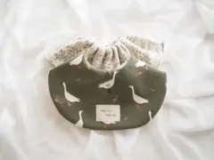 ハンドメイド スタイ よだれかけ ベビースタイ グース柄 出産祝い 北欧